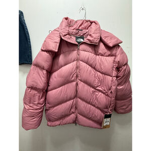 Women's The North Face Puffer Jacket Large Pink